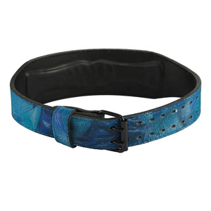 Custom Logo Cowhide Leather Power Weight Lifting Belt for Gym Competition Grade Cowhide Powerlifting Belts - Product Image 2