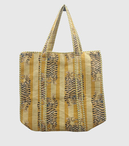 <b>Leopard</b> <b>Print</b> Canvas Tote Bag Open Top Women's Shopping Bag All Seasons Use Bohemian Style - Product Image 1