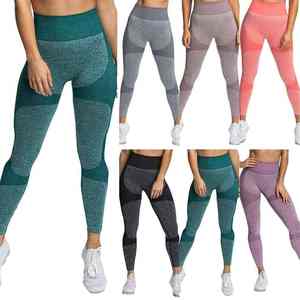 Leggings Athlétiques de Qualité Supérieure pour Femmes, Anti-Humidité, Couvrance Totale, Surface Lisse, Vêtements de Sport, Grandes Tailles - Product Image 4