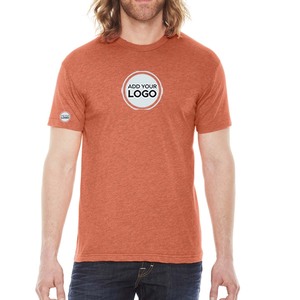 Camiseta Transpirable de Jersey de Algodón/Fibra de Bambú con Estampado y Diseño Liso - Product Image 5
