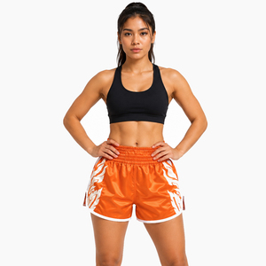 Shorts de Entrenamiento de Muay Thai para Mujer, Shorts de Kickboxing para Mujer, Shorts de Boxeo Tailandés para Mujer - Product Image 5