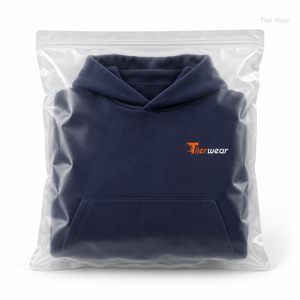 Tiier Wear <b>Men's</b> <b>Navy</b> Blue Pullover <b>Hoodie</b> Casual Long Sleeve Sweatshirt With Front Pocket Wholesale <b>Men</b> Hoodies - Product Image 6