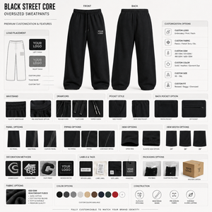 Winter Thermal 480 GSM Cotton Blend Fleece Men's Relaxed Wide Leg Sweatpants Private Label Baggy <b>Joggers</b> Wholesale Supplier - Product Image 5