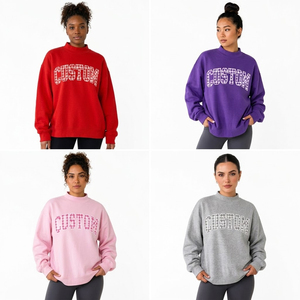 Patron de couture pour sweat-shirt surdimensionné, pull pour femme, sweat à capuche oversize, pack technique, fournisseur de vêtements OEM pour commandes en gros - Product Image 6