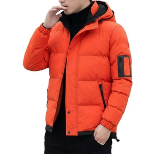 Custom Mens Reversible Puffer Jacket Winter Warm Padded <b>Coat</b> Fashion Streetwear Outerwear OEM Wholesale Factory - Product Image 6