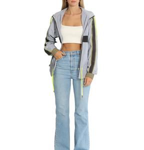 แจ็คเก็ตกันลมมี2025กันน้ำน้ำหนักเบา, แจ็คเก็ตกันลมมีฮู้ดสำหรับผู้หญิงขนาดใหญ่พิเศษแจ็คเก็ตกลางแจ้งสีสไตล์ใหม่ - Product Image 4