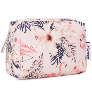 Graziosa Pochette con Cerniera, Borsa da Viaggio per Trucchi per Donne e Ragazze, Piccola Borsa Cosmetica con Scomparti per Borsetta e Uso Domestico - Product Image 1