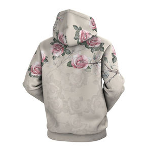 Vêtements pour hommes sur mesure, sweats à capuche sublimés, vêtements d'extérieur, qualité supérieure, vente chaude, sweats à capuche thermiques sublimés à imprimé floral pour hommes - Product Image 2