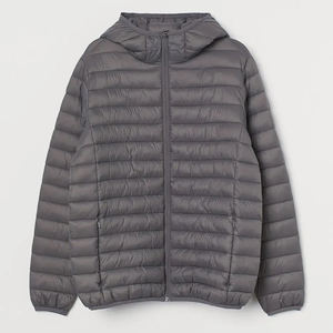 Chaqueta Acolchada de Alta Calidad para Hombre, Chaqueta de Invierno Tejida, Talla Grande, con Cuello Alto, Relleno de Algodón, Cálida, Informal, Tipo Burbuja - Product Image 6