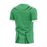 Camiseta Deportiva Sublimada Transpirable 100% Poliéster para Hombre y Mujer, con Logotipo Personalizado, para Hurling, Fútbol Gaélico y Fútbol
