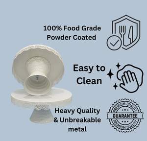 Base para Pastel de Metal de Diseño Único Estilo Indio, Ideal para Ocasiones Festivas, Funciones Tradicionales y Presentación Decorativa de Alimentos - Product Image 4