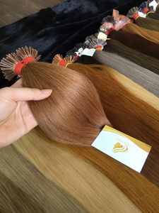 ผมต่อแบบ I-Tip เวียดนามแท้ 100 กรัม ราคาถูก ผมบริสุทธิ์ 100% ไม่ใช่เรมี่ เนื้อผมตรงหรูหรา ราคาส่งโรงงานที่ดีที่สุด - Product Image 4