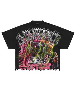 Camisetas Estampadas Personalizadas de Fábrica 2026, Diseño de Última Moda, Calidad Premium, Venta al Por Mayor, Camisetas con Impresión DTG de Gran Tamaño - Product Image 1