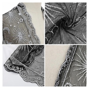 Chal de Gasa para Mujer, Estampado Floral, Largo, Elegante, Accesorio de Moda para Todas las Temporadas - Product Image 5