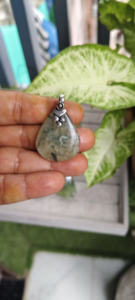 Colgante de Prehnita Premium más vendido, piedra preciosa tipo ágata de alta calidad para decoración del hogar, estilo de amor Feng Shui a la moda - Product Image 4