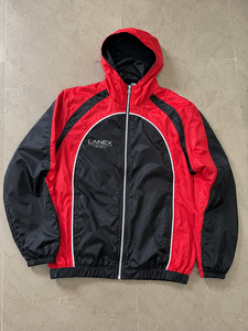 Custom Red Black Hooded Windbreaker <b>Jacket</b> Lightweight Waterproof Running <b>Jacket</b> <b>Men</b> Sports Training Outdoor Zip Up Windbreaker - Product Image 6