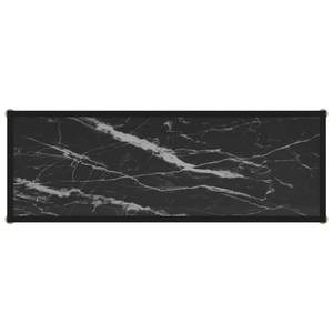 Mesa Consola con Textura de Mármol Negro - Product Image 4