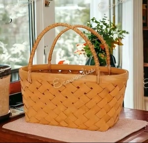 Woman Tote Bag Rattan Woven Straw Water Hyacinth Seagrass Wicker Lady Handbags Summer New Beach Bag Luxury Designer Shoulder Bag - Product Image 5