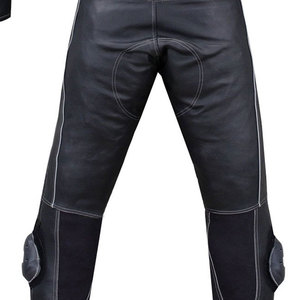Combinaison de course moto professionnelle pour hommes, équipement de moto en cuir, tenue de motard protectrice, design personnalisé, vente en gros d'usine - Product Image 5