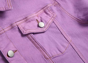 Men's Custom Organic Cotton <b>Denim</b> Jacket with Zipper Closure Down <b>Material</b> Winter Season Comfortable Outerwear Clothing - Product Image 6