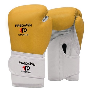 Guantes de boxeo junior de cuero sintético PU de alta calidad 2024, el mejor equipo de entrenamiento para principiantes, cierre de Velcro OEM ODM - Product Image 5