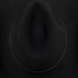 Chapeaux de cowboy en cuir pour l'extérieur, toutes tailles disponibles, chapeaux de cowboy en cuir véritable faits à la main, couleur noire, chapeaux d'équitation pour hommes - Product Image 6