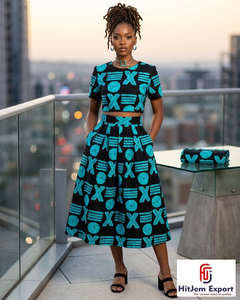 Tela Ankara Africana Estampada al por Mayor, 100% Algodón, para Marcas de Moda de Nigeria, Ghana y Senegal, Textil Africano Estampado para Vestidos - Product Image 1