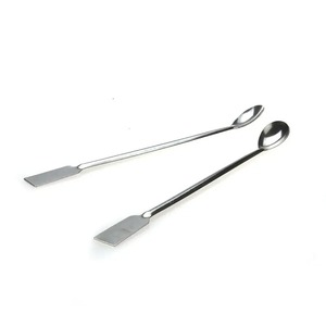 Cuchara de Muestreo Bafa de 20 cm, Espátula de Acero Inoxidable, Herramienta de Laboratorio, Grado Reactivo, Experimentos Científicos, Certificación CE Industrial Clase II - Product Image 2