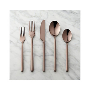 Luxury Mirror Polish Stainless Steel Cutlery <b>Set</b> Premium Dining Flatware Spoon Fork Knife <b>Set</b> <b>for</b> Home and Restaurant - Product Image 3