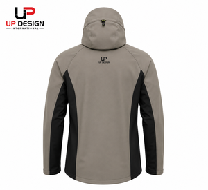 Veste Softshell à Capuche Personnalisée pour Homme, Imperméable, Coupe-Vent, Doublée Polaire, pour Activités de Plein Air, Randonnée, Vêtements de Travail, OEM ODM - Product Image 3