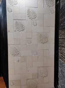 Panneaux muraux en grès pour applications décoratives offrant une texture élégante pour les espaces résidentiels, commerciaux, patios et jardins - Product Image 5