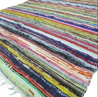 Beste Qualität Höchste Qualität Bestseller Hand gefertigte Teppiche aus indischer Baumwolle Unterschied liches Muster erhältlich
