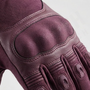 Customized Durable PU Windproof Motorbike Racing <b>Gloves</b> with Hard Knuckle Protection Full Finger Anti Slip <b>Touchscreen</b> Design - Product Image 4