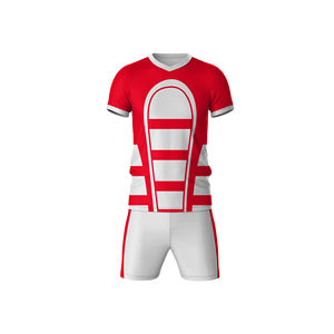 Fournisseur d'uniformes de rugby à manches courtes personnalisés de haute qualité, Pakistan 2025, vêtements d'équipe pour hommes, ensembles en gros, production OEM ODM - Product Image 1