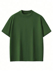 Hot Selling Men's Custom 100% Cotton Solid Color T-<b>Shirt</b> with Breathable & Quick Dry Features - Product Image 5