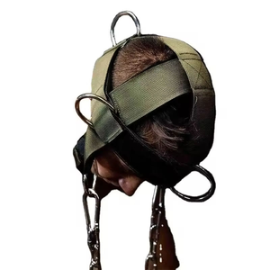 Harnais de tête imprimé sur mesure en tissu durable avec chaîne métallique robuste pour athlètes professionnels - Product Image 2