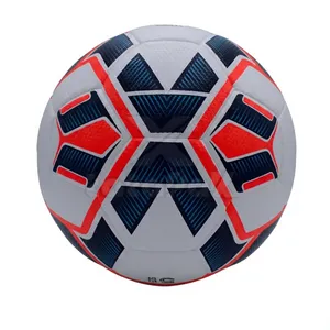 MOZURU Vente en gros de ballons de football de futsal écologiques en PVC pour jeunes, logo personnalisé cousu, taille 5 - Product Image 1