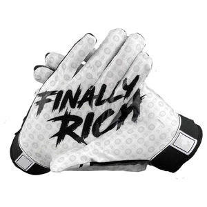 Guantes de Fútbol Unisex de Alta Calidad, Transpirables, de Cuero Sintético, con Agarre Personalizado, Diseño Americano, para Entrenamiento Deportivo al Aire Libre, Nueva Llegada - Product Image 1