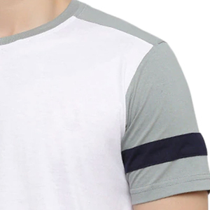 เสื้อยืดคอกลมผ้าฝ้ายคุณภาพสูง 100% พิมพ์ลายโลโก้ด้านหน้าด้วยเทคนิคซิลค์สกรีน ทรงโอเวอร์ไซส์ แขนสั้น เป็นมิตรต่อสิ่งแวดล้อม - Product Image 4