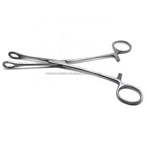 Pinzas quirúrgicas de acero inoxidable Rampley, soportes de Clip manuales, pinzas de sujeción de esponja reutilizables, 354/ - Product Image 6