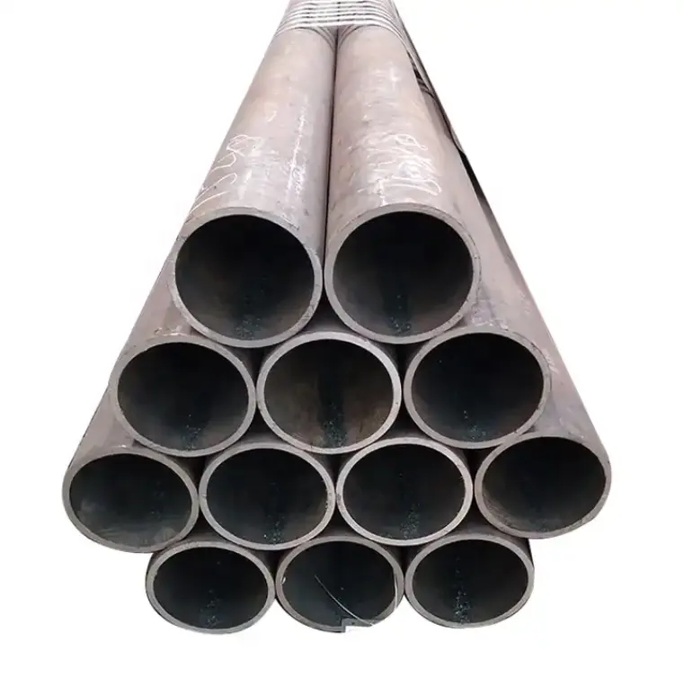 Высококачественная труба из углеродистой стали ST37 A106 Gr.b, сварная стальная труба из мягкой углеродистой стали, строительная труба