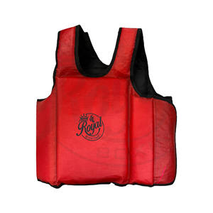 Protector de cuerpo de boxeo profesional de alta calidad, logotipo personalizable, protector de pecho de artes marciales, equipo de MMA tailandés transpirable - Product Image 1