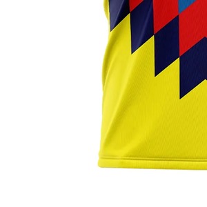 Maillot de football unisexe à manches courtes 100 % polyester, respirant, séchage rapide, avec logo et bretelles ajustables – Vêtement de sport très populaire - Product Image 6