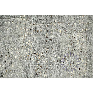 Tapis en laine vintage Beni Oushak gris Kilim noué à la main pour salon chambre à coucher-Pihue Creations 33 tapis et ensembles - Product Image 2