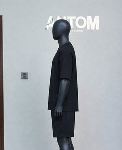 Ensemble décontracté d'été pour homme : T-shirt respirant oversize et short à manches courtes - Product Image 3