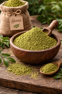 Polvo de Henna de Malla Fina de Grado Premium DK Industries para Conos de Tatuaje - Fórmula Nutritiva Semipermanente para Coloración Fácil del Cabello - Product Image 2