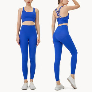 Conjunto de Yoga para Mujer Sin Costuras de Alta Calidad, Fabricado en Fábrica, Superventas 2026, Hecho con Spandex, a Precio Económico - Product Image 4