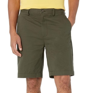Pantalones Cortos Chino Transpirables para Hombre, de Alta Calidad, Tejidos, Ecológicos, de Color Sólido, Pantalones Cortos de Golf de Sarga de Algodón - Product Image 5