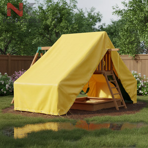 Lona Impermeable para Área de Juegos, Cubierta para Zona de Juegos Infantil al Aire Libre, Lona Protectora para Patio de Recreo a Prueba de Polvo y Viento - Product Image 4