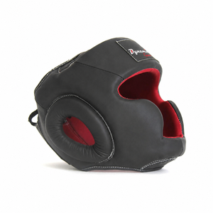 Protège-têtes de boxe multicolores pour hommes à motif uni, en cuir, sur mesure, avec service de conception OEM - Product Image 1